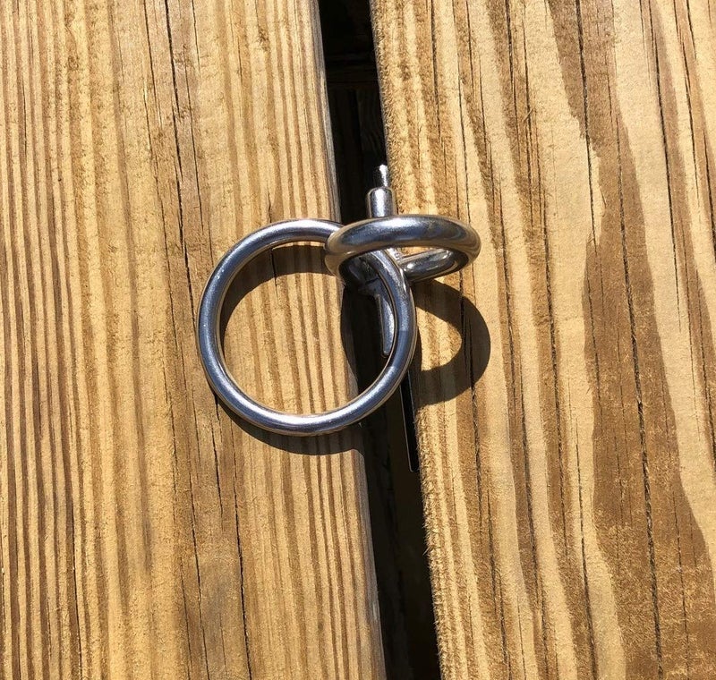 US Stainless Portable Dock Cleat 316 Stainless Steel with O-Ring for Fenders, Bumpers, Mooring Line Marine Grade - Image 1